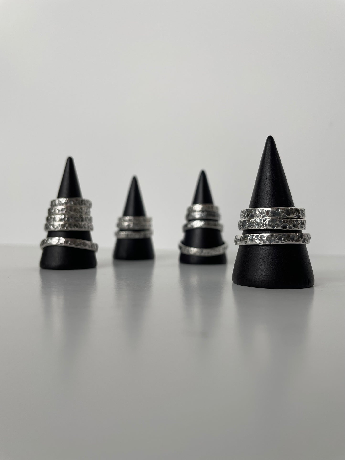 MTO Hammered Sterling Silver Ring