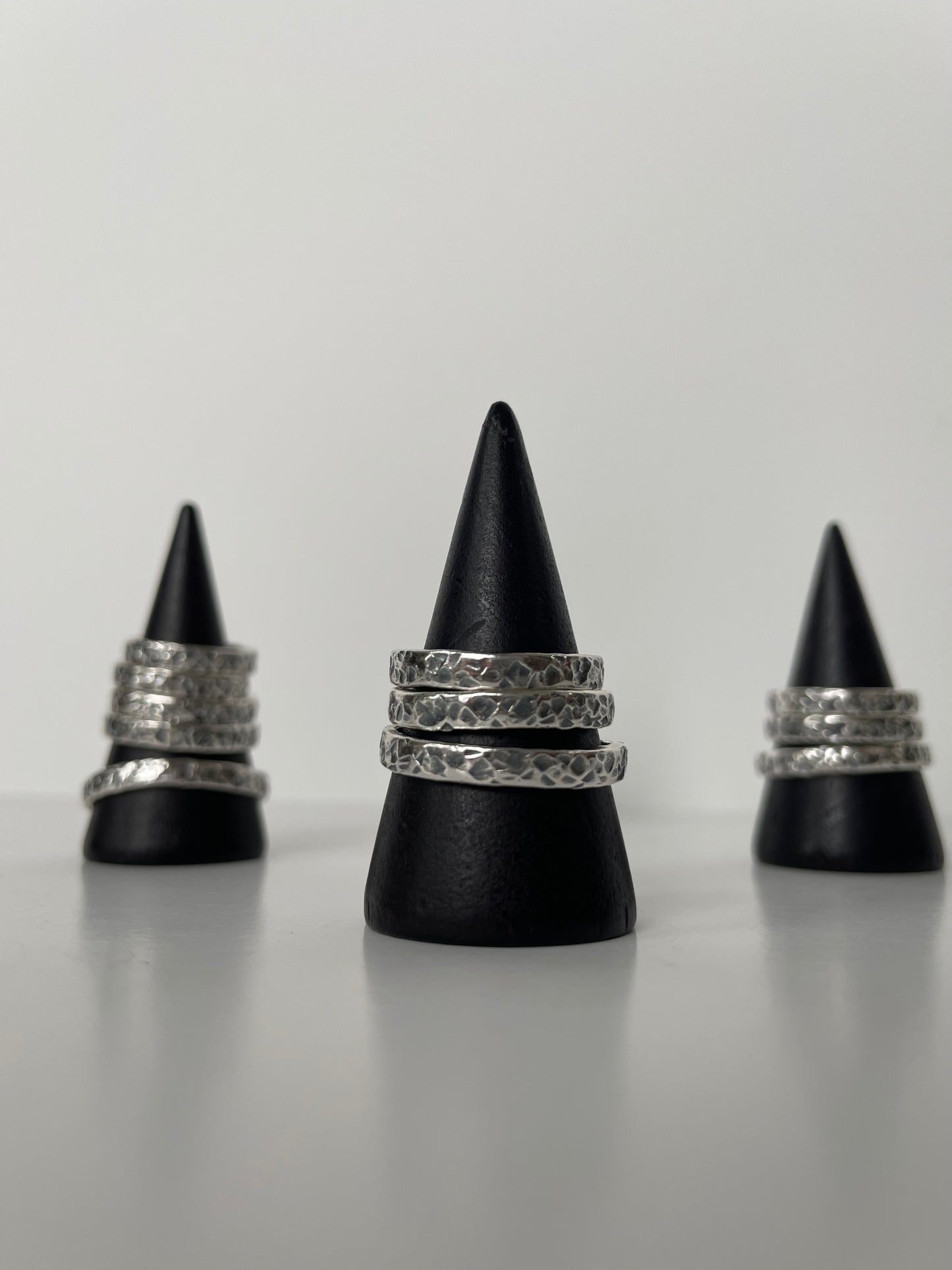 MTO Hammered Sterling Silver Ring