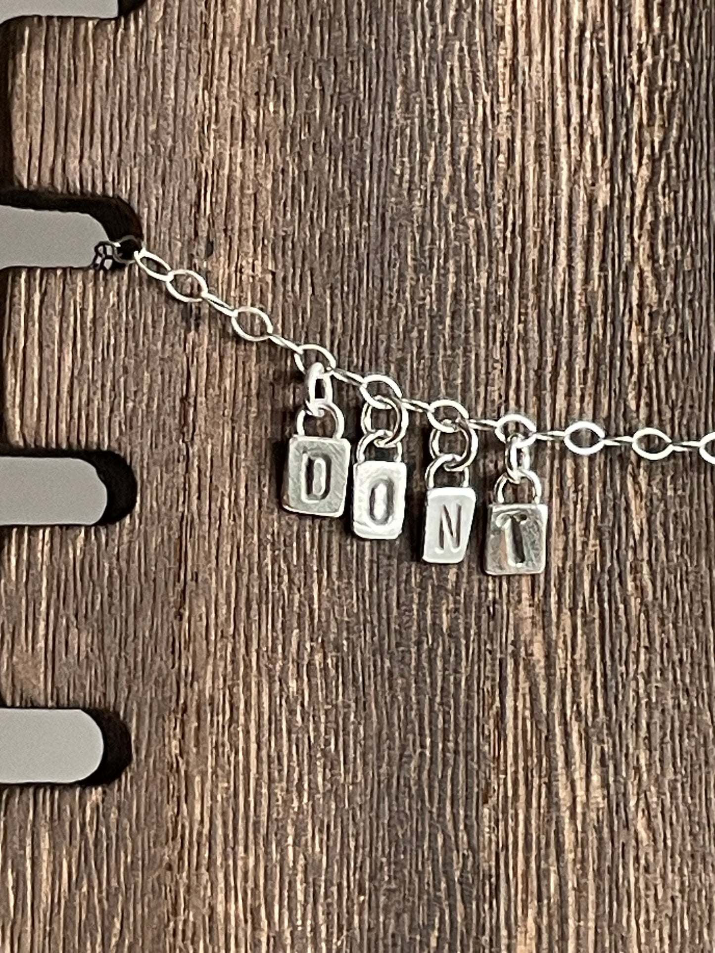 DONT TRIP - Made to Order - Sterling Necklace