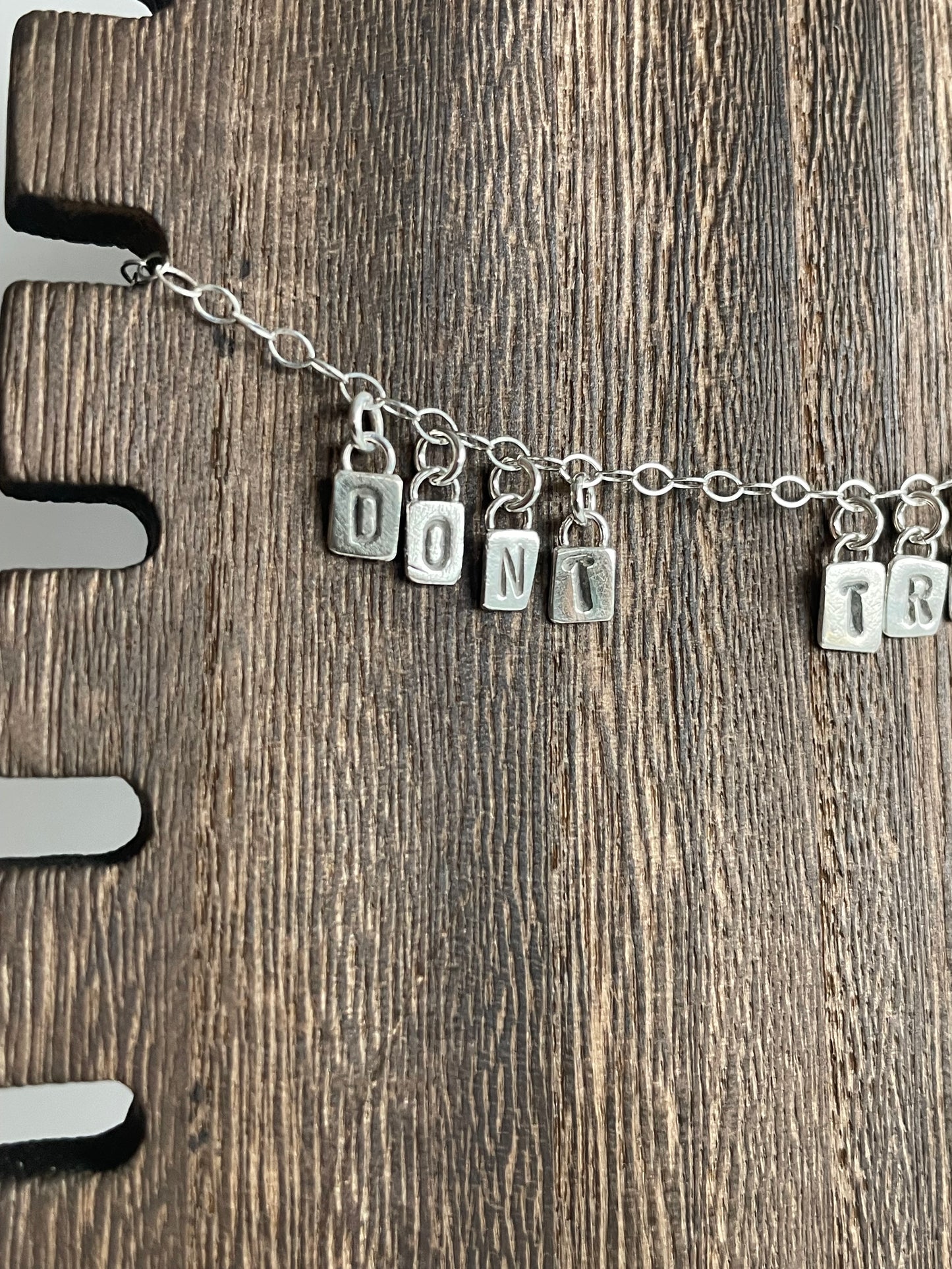 DONT TRIP - Made to Order - Sterling Necklace