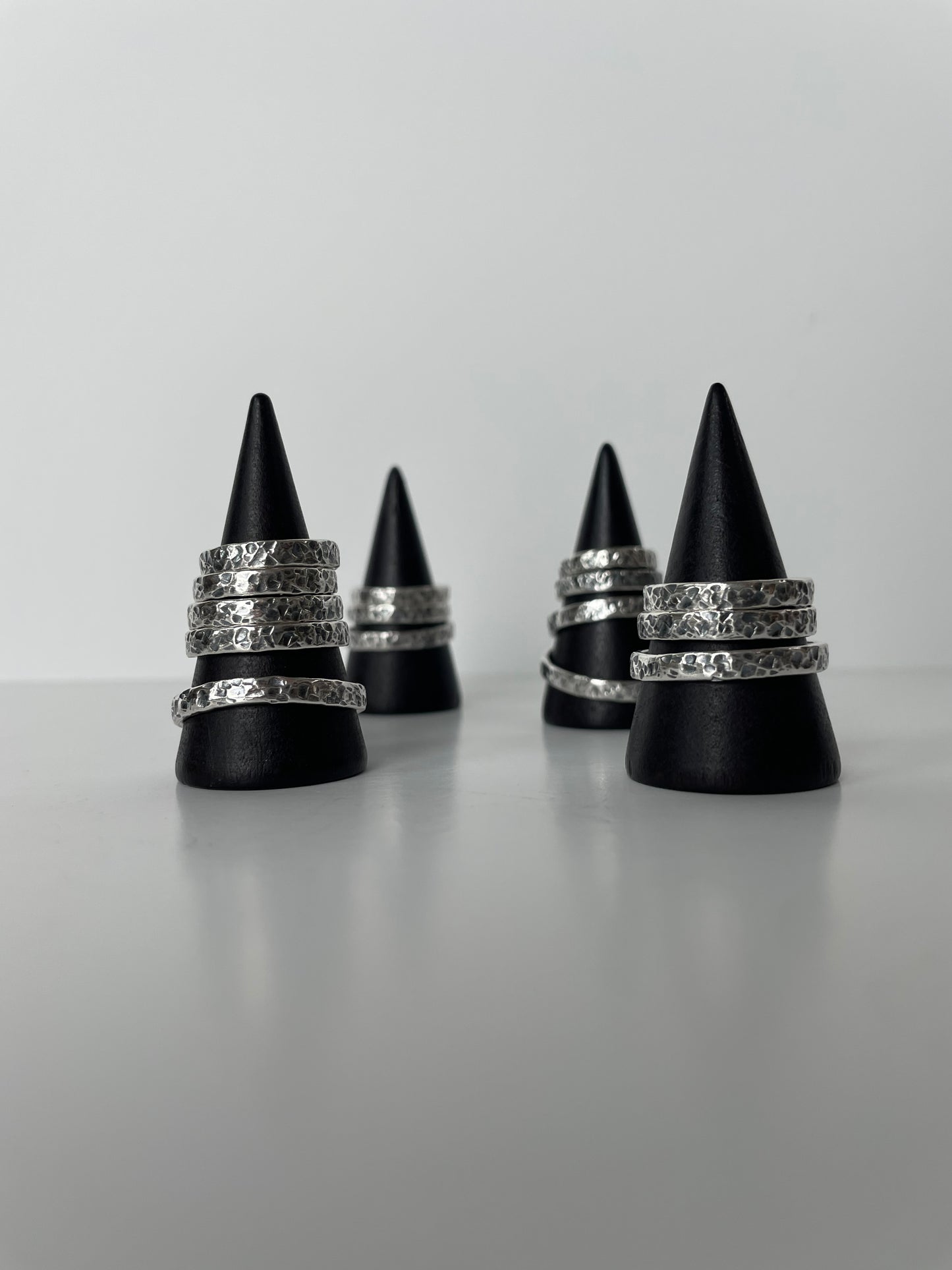 MTO Hammered Sterling Silver Ring