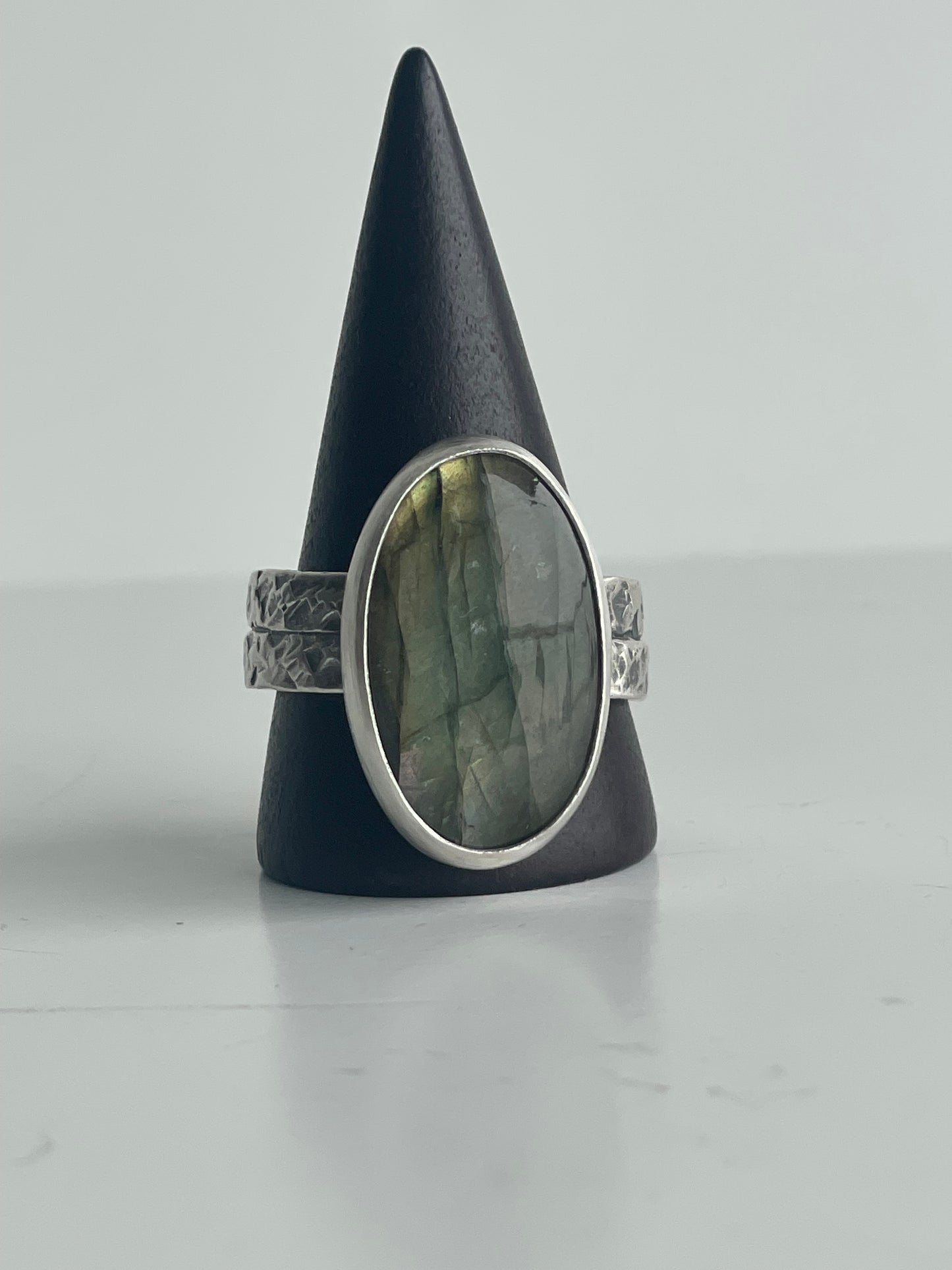 Labradorite and Sterling Ring - US 11