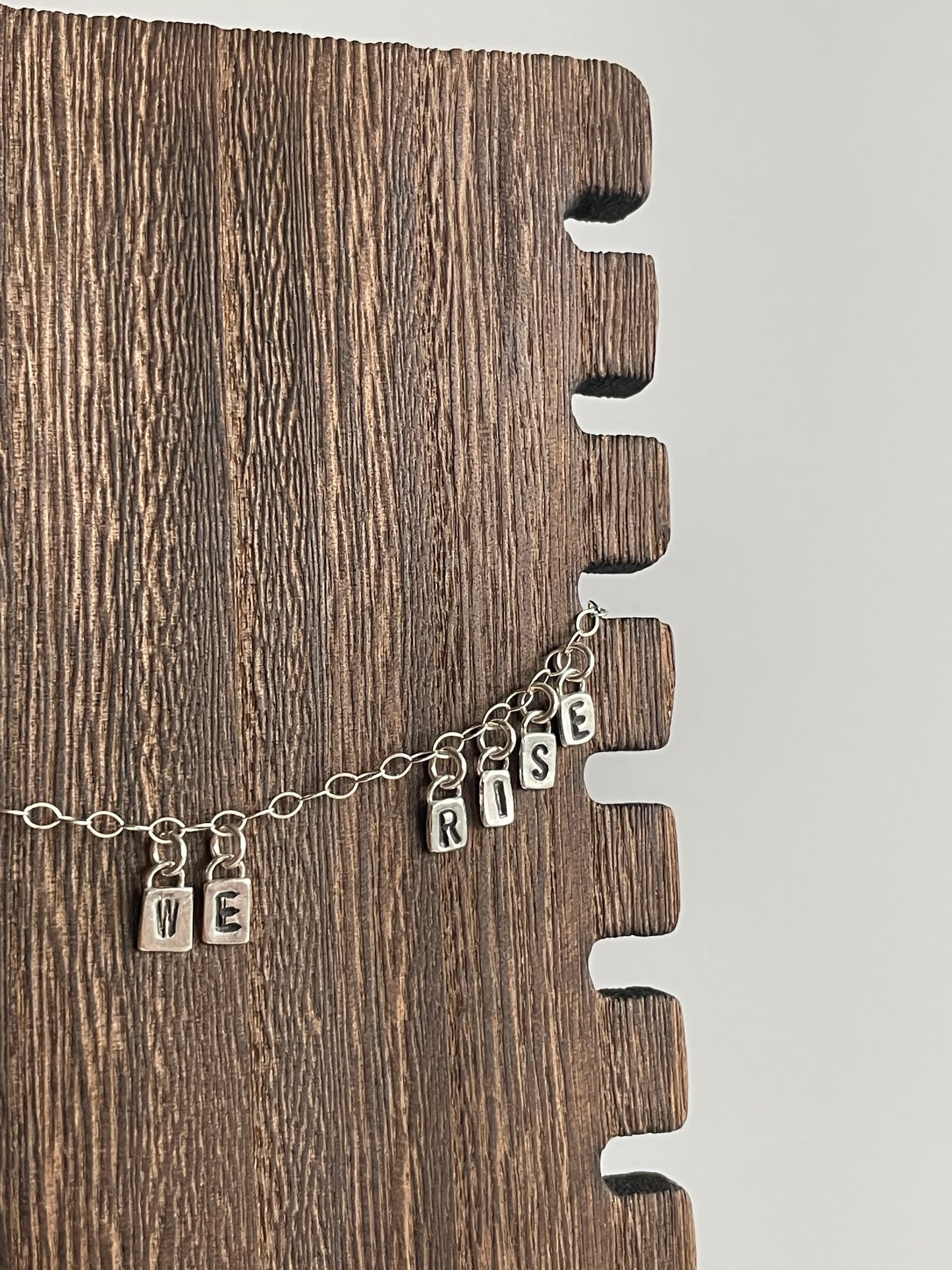 STILL WE RISE - Made to Order - Sterling Necklace