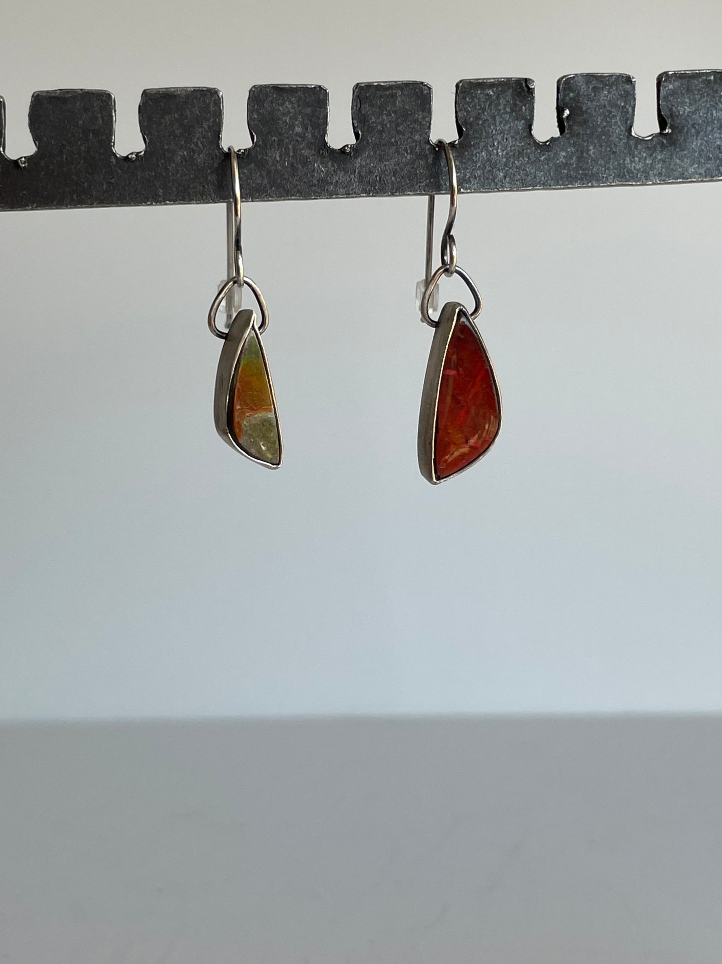 Ammolite and Sterling Dangles (Copy)