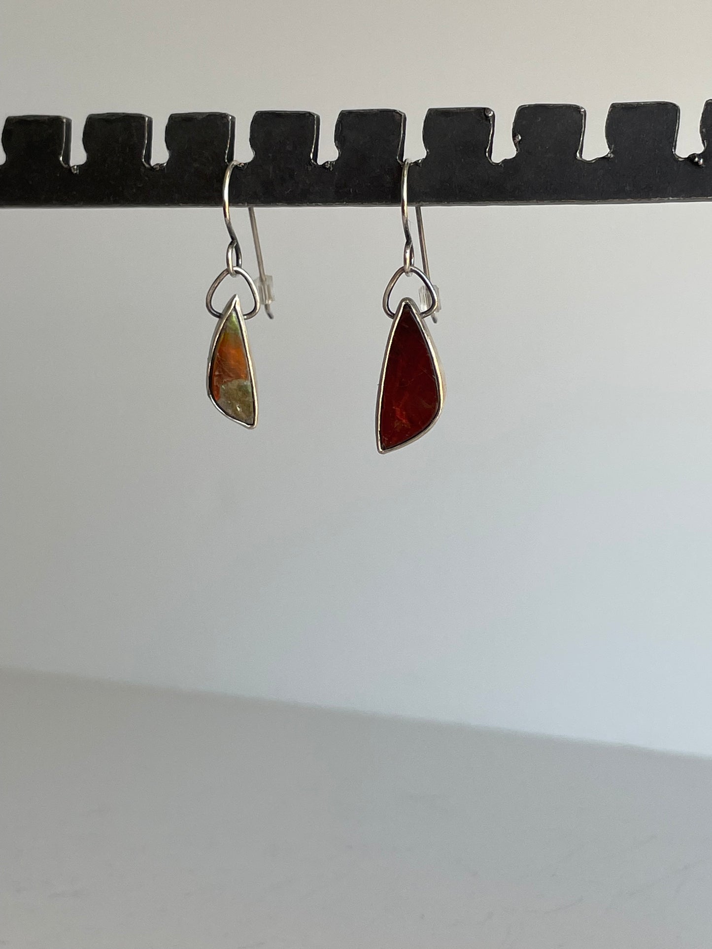 Ammolite and Sterling Dangles (Copy)
