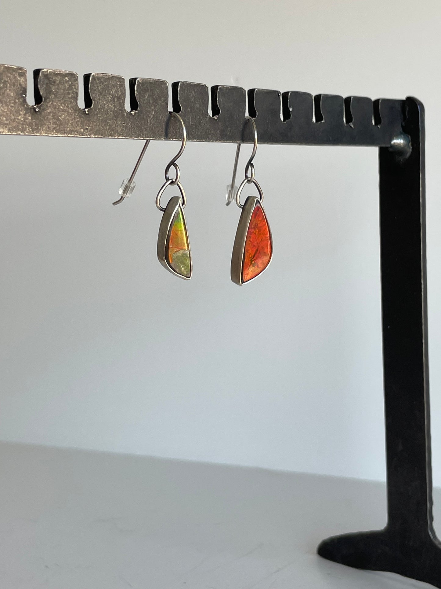 Ammolite and Sterling Dangles (Copy)