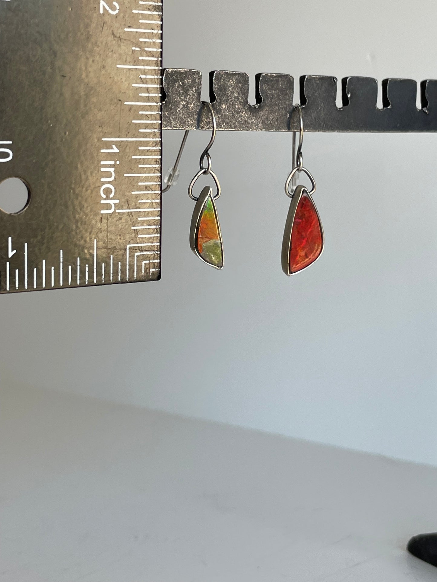Ammolite and Sterling Dangles (Copy)