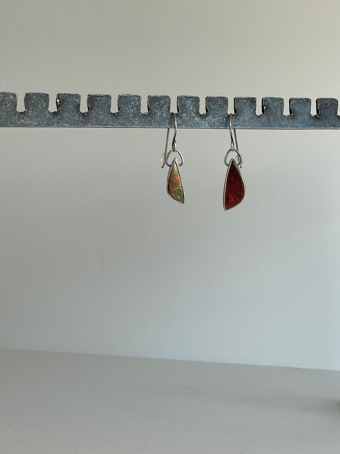 Ammolite and Sterling Dangles (Copy)