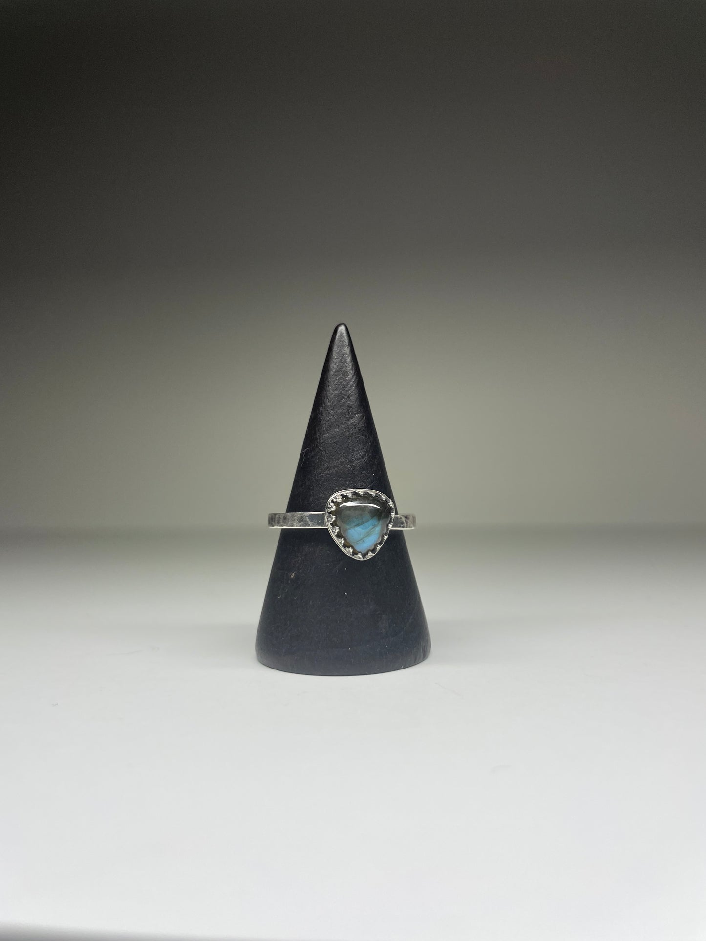 Labradorite and Sterling Ring - US 7