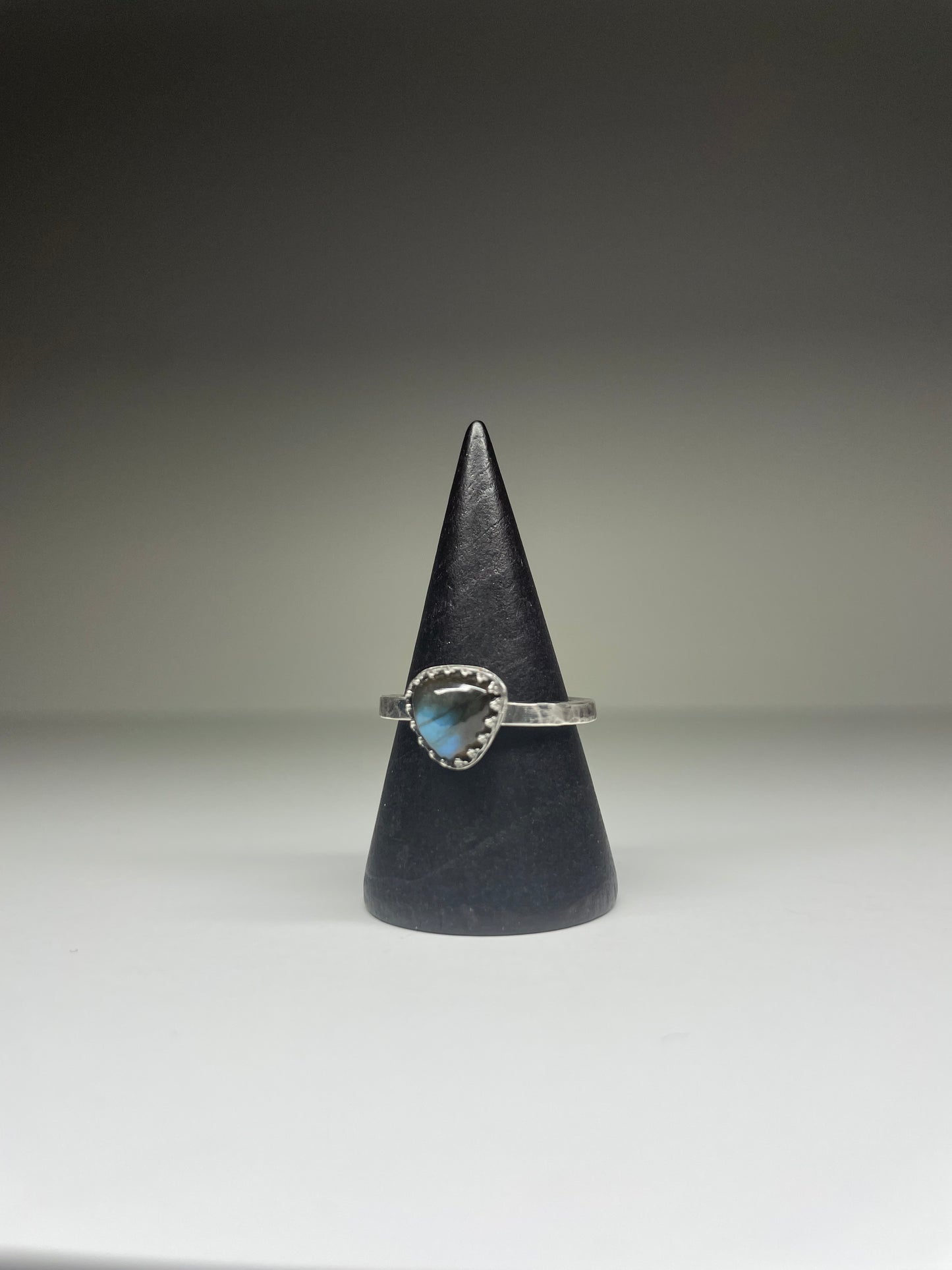 Labradorite and Sterling Ring - US 7