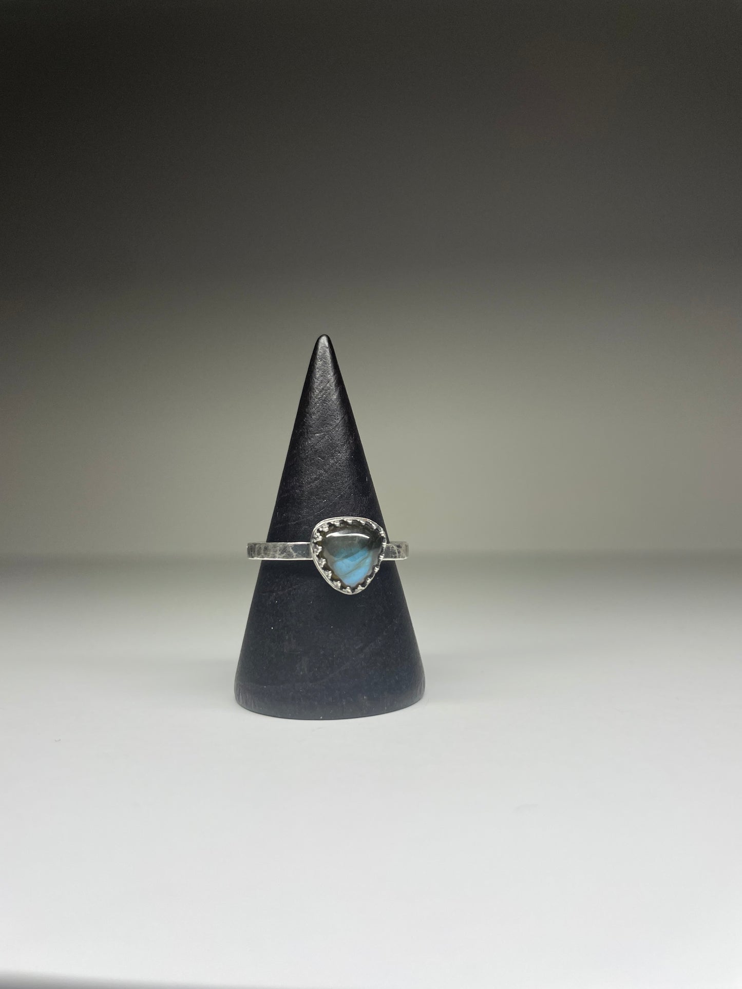 Labradorite and Sterling Ring - US 7