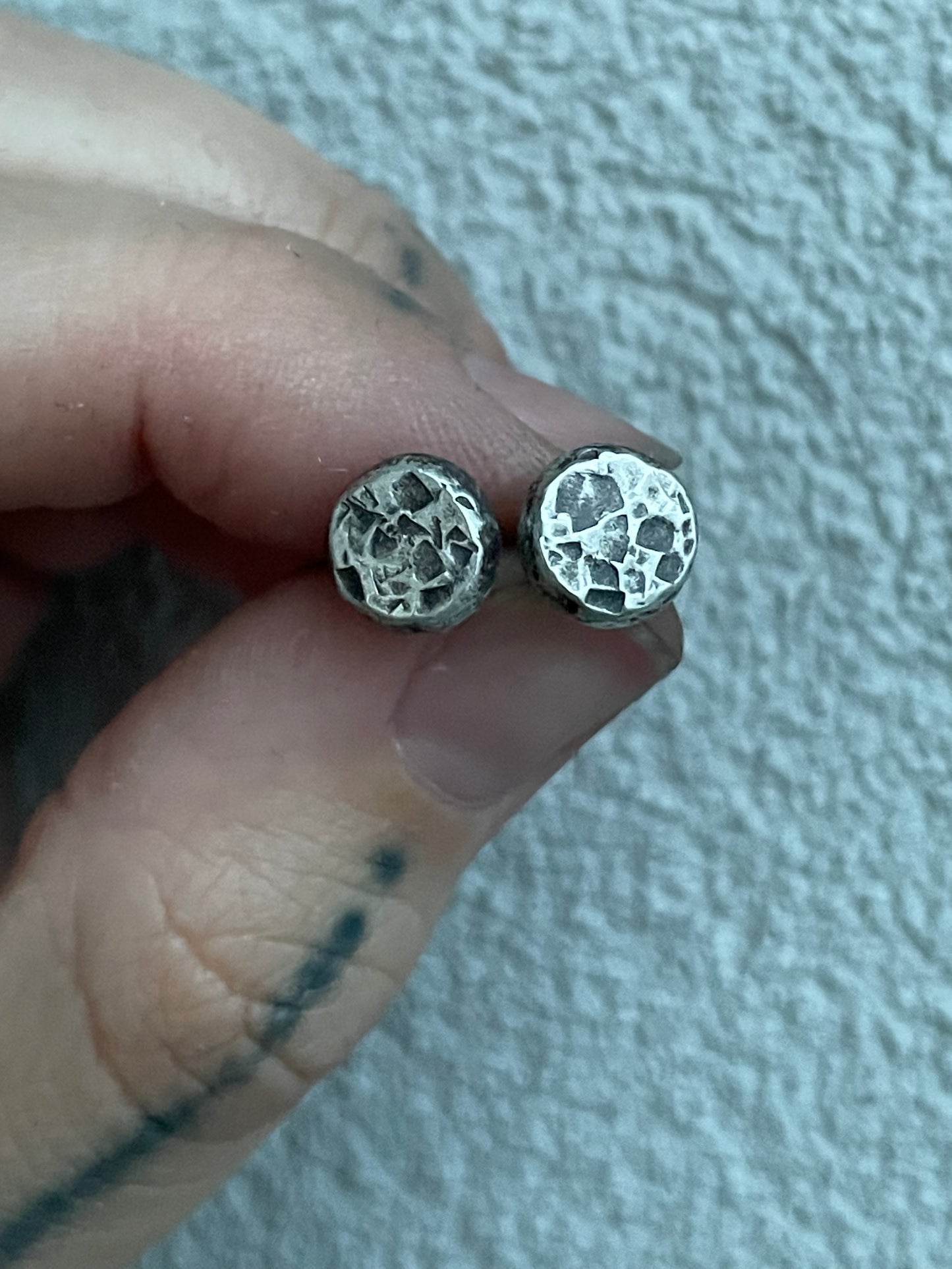 MTO Full Moon Sterling Studs