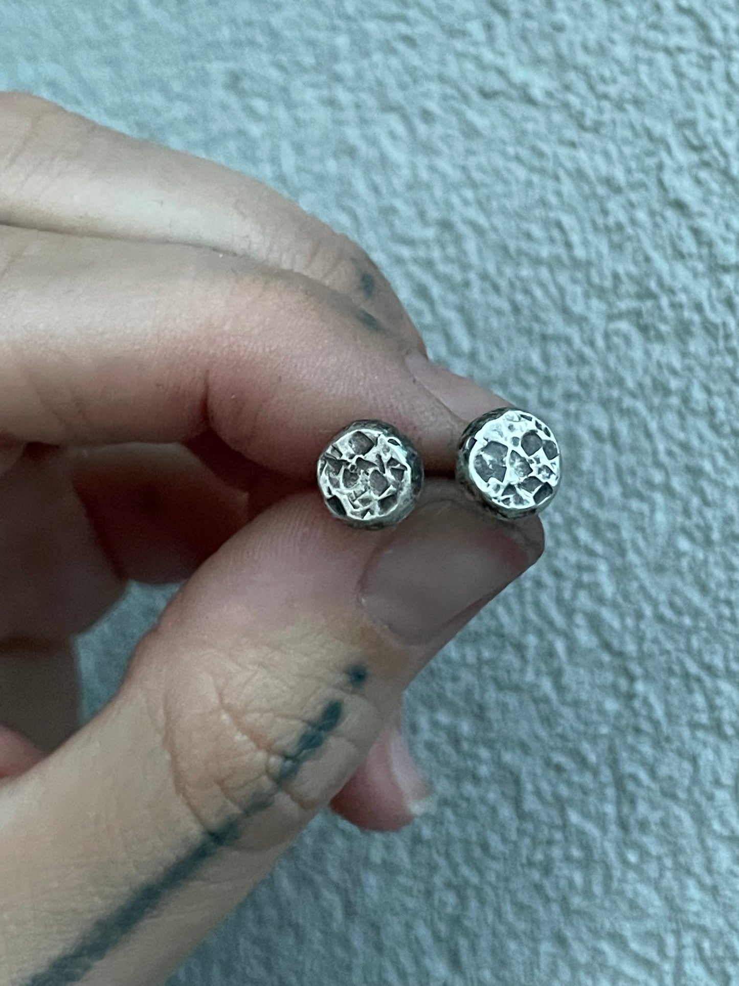 MTO Full Moon Sterling Studs