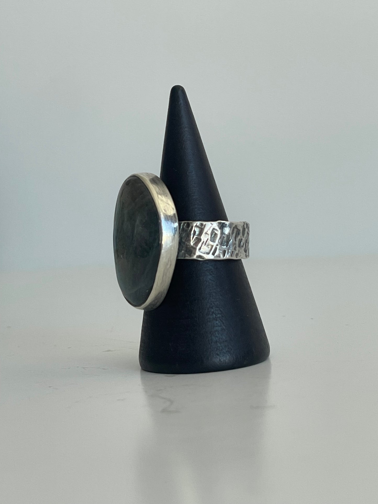 Labradorite and Sterling Ring - US 6