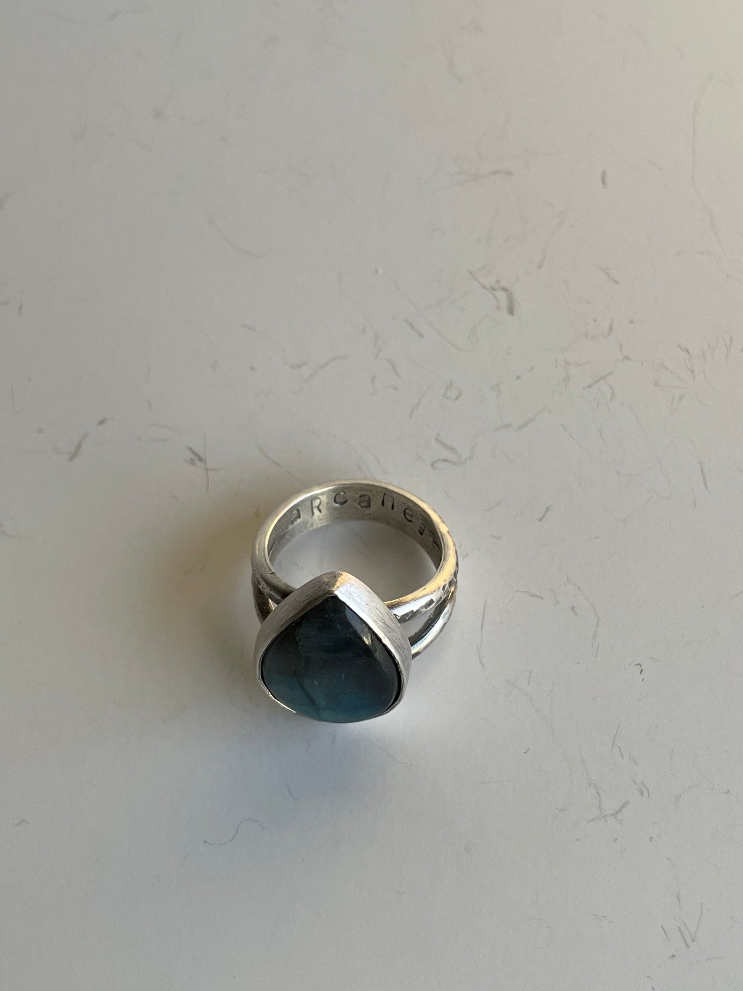 Labradorite and Sterling Ring - US 11